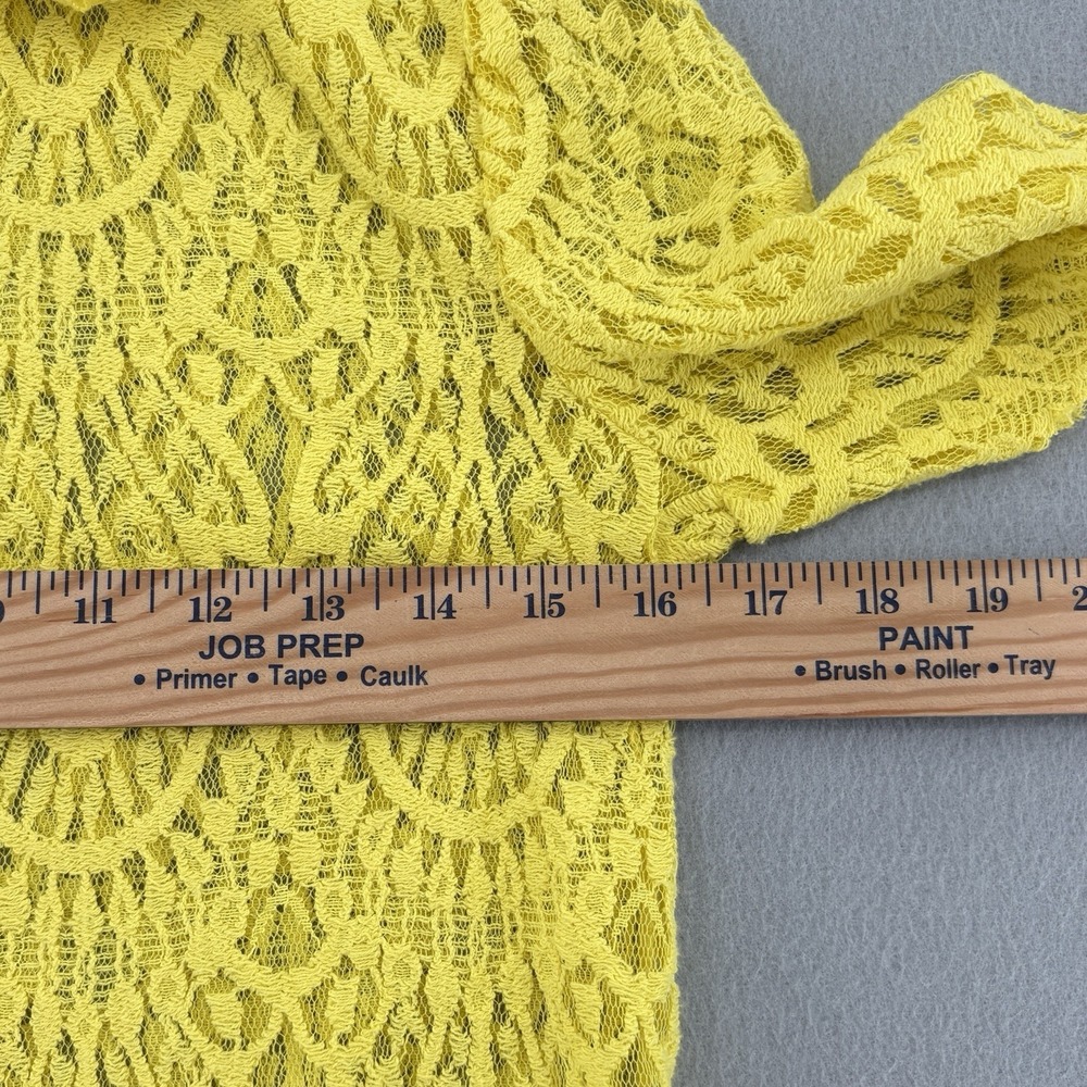 Zara Top Women S Sheer Crochet Boho Festival Coachella Garden Fairy Y2K - Picture 3 of 6